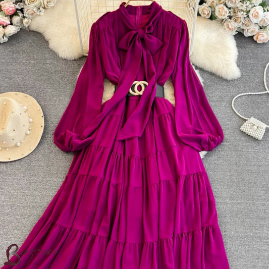 Dress - purple  Maxi