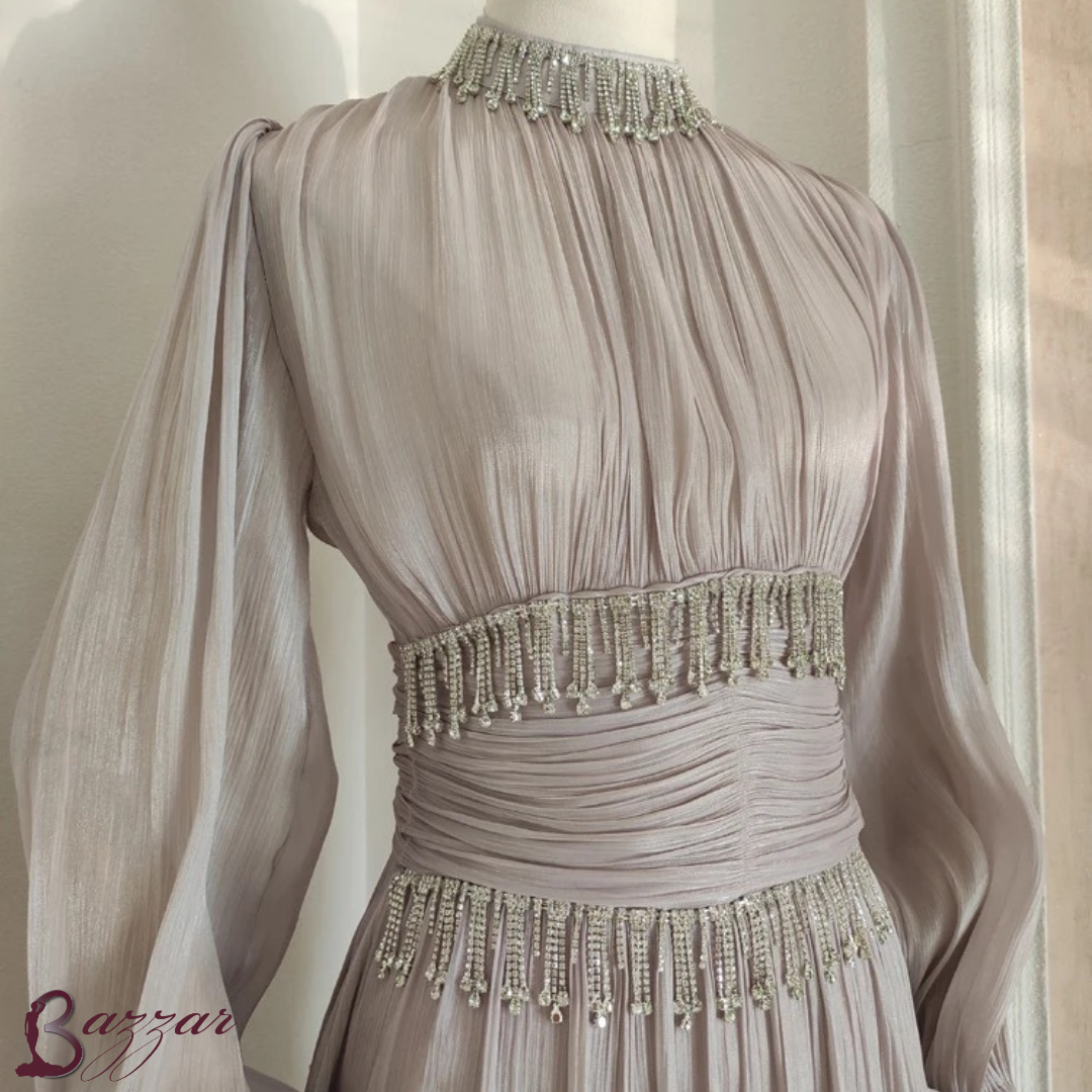 Dress- Women Lace with Crystal